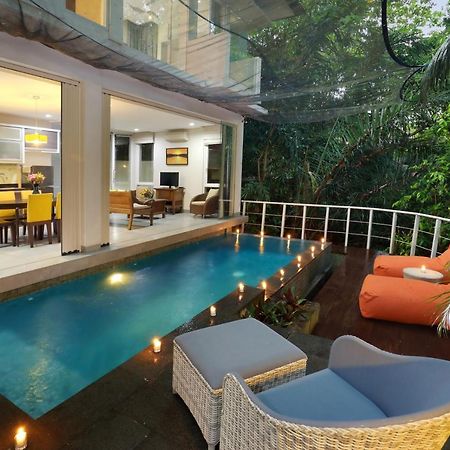 Waterfall Villa Ubud Esterno foto