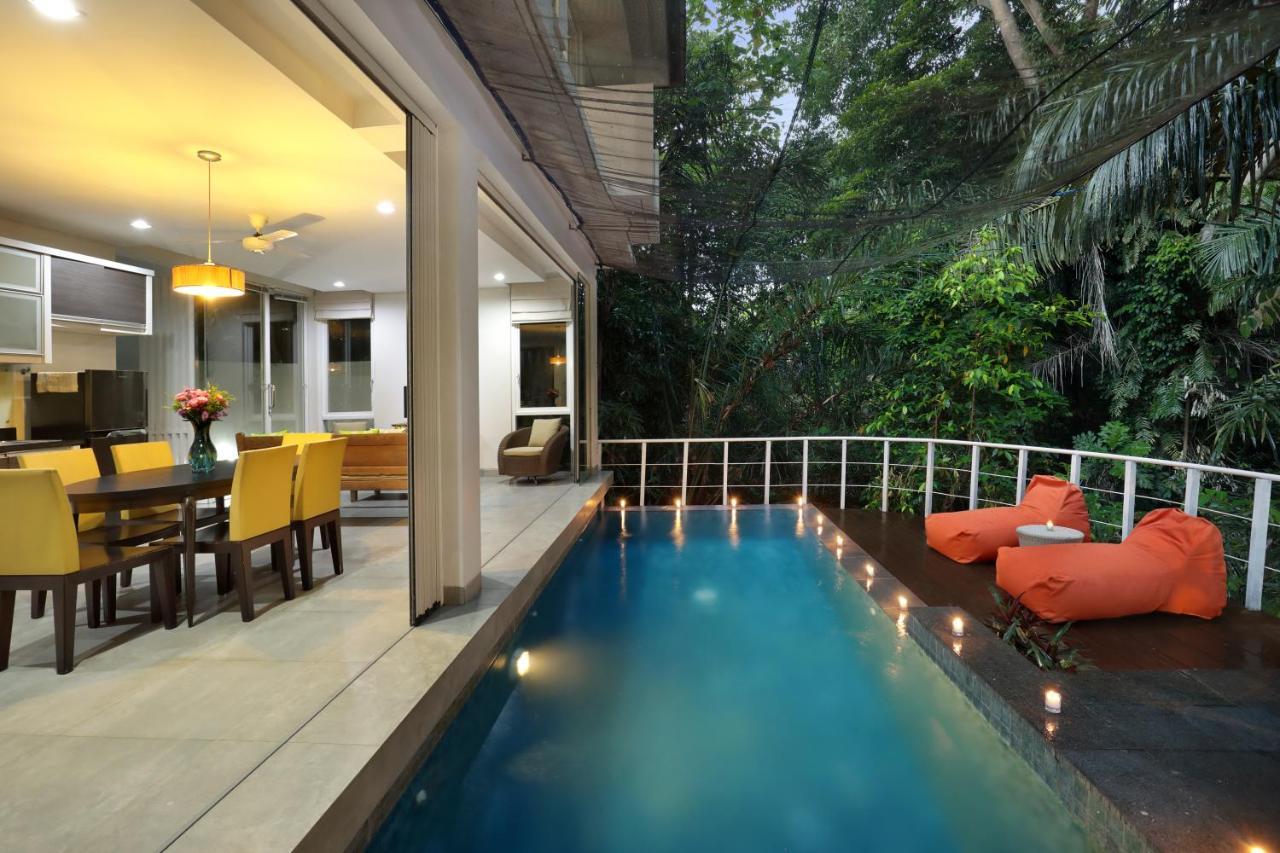 Waterfall Villa Ubud Esterno foto