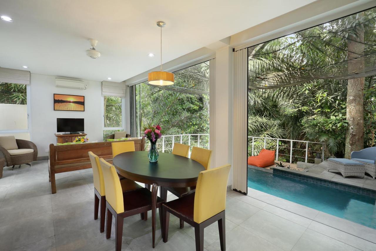 Waterfall Villa Ubud Esterno foto