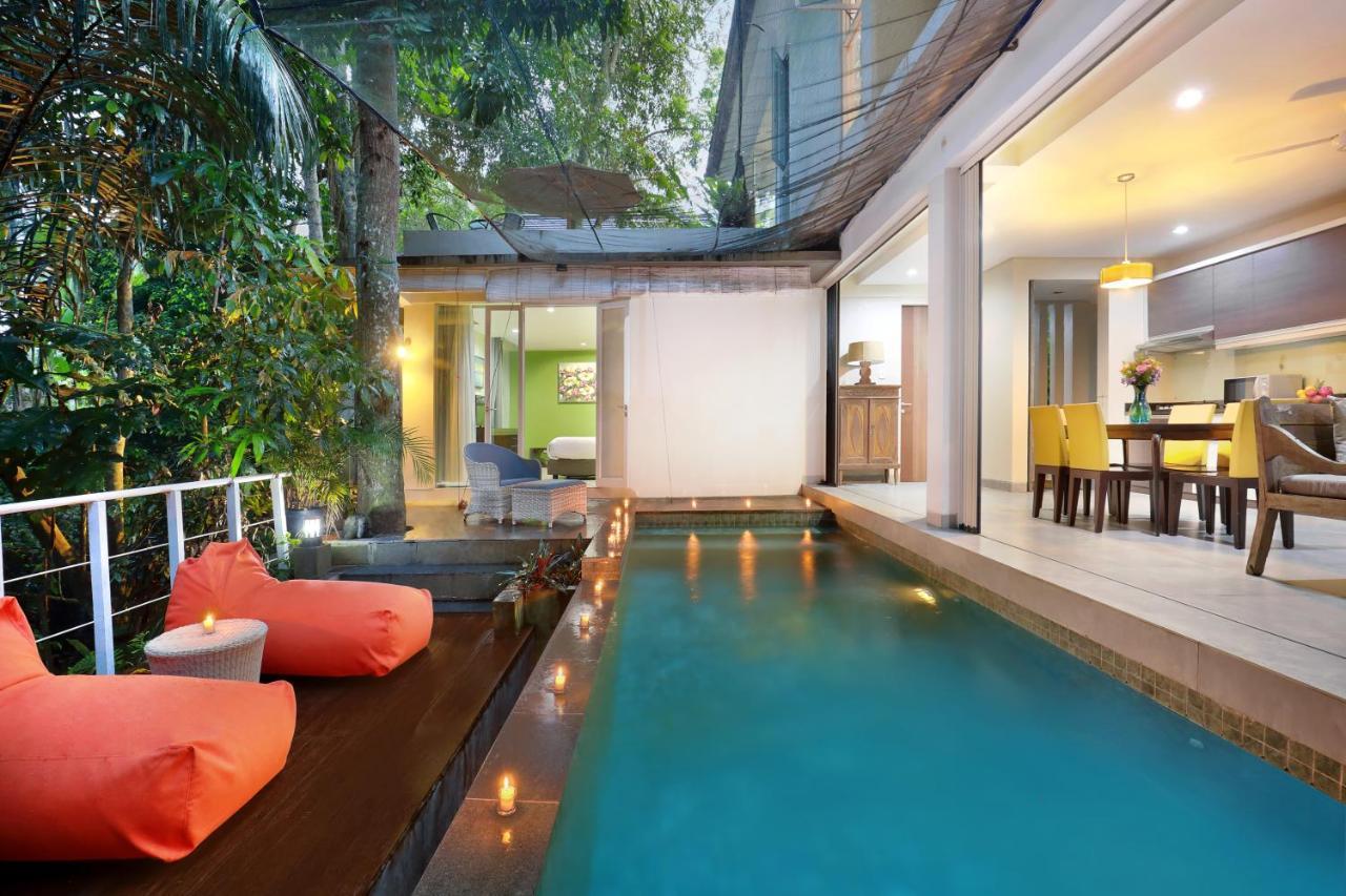 Waterfall Villa Ubud Esterno foto